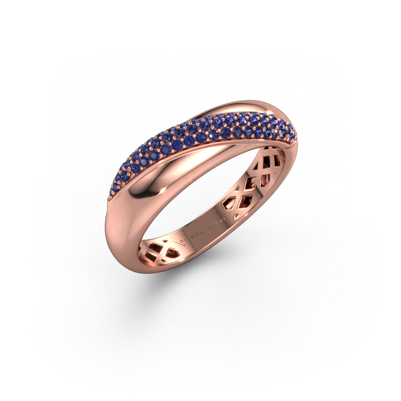 Image of Ring Rosie 585 rose gold Sapphire 0.9 mm