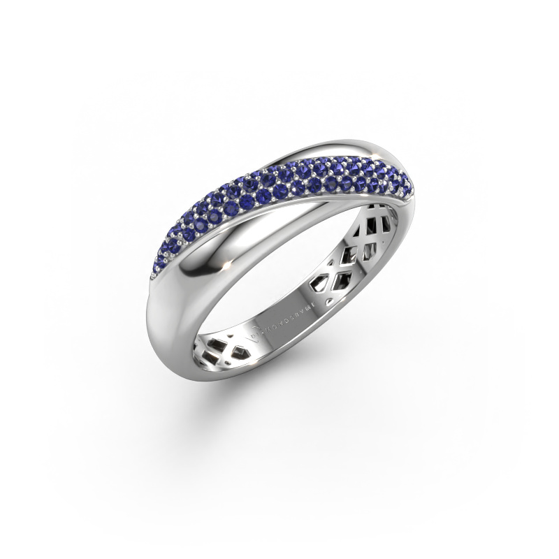 Image of Ring Rosie 950 platinum Sapphire 0.9 mm