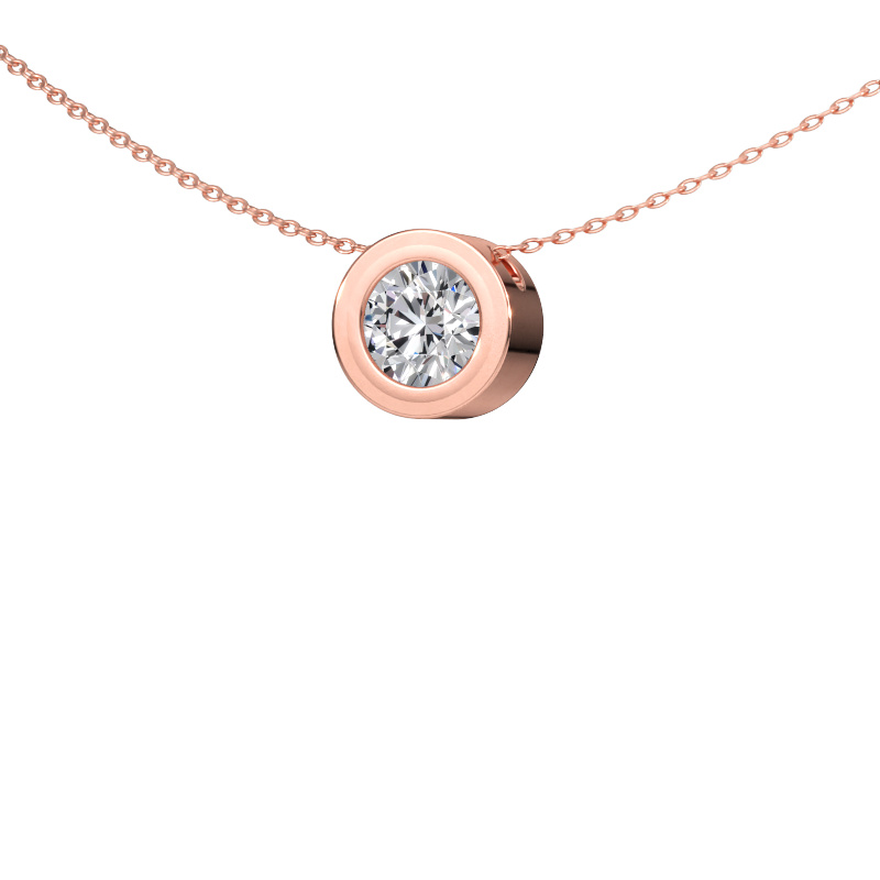 Immagine di Ciondolo Ise 585 oro rosa Diamante 1.00 crt