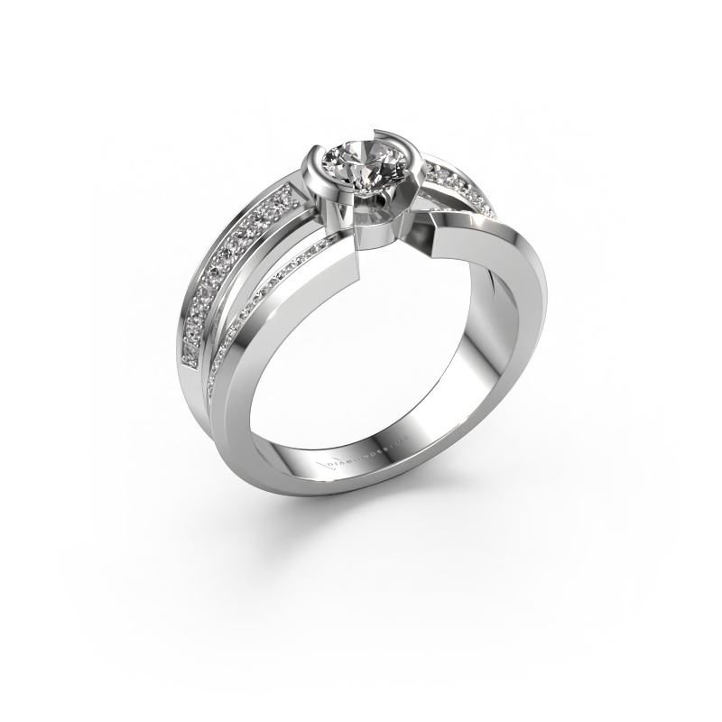 Image of Men's ring Rowan 950 platinum Diamond 0.60 crt