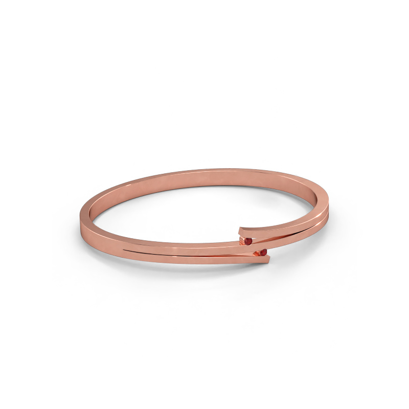 Bild av Armband Roxane 585 roséguld Rubin 2 mm