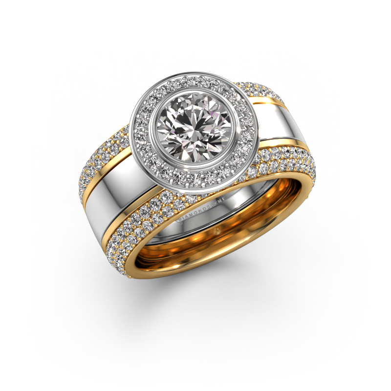 Bild von Ring Roxie 585 Weißgold Diamant 2.06 crt
