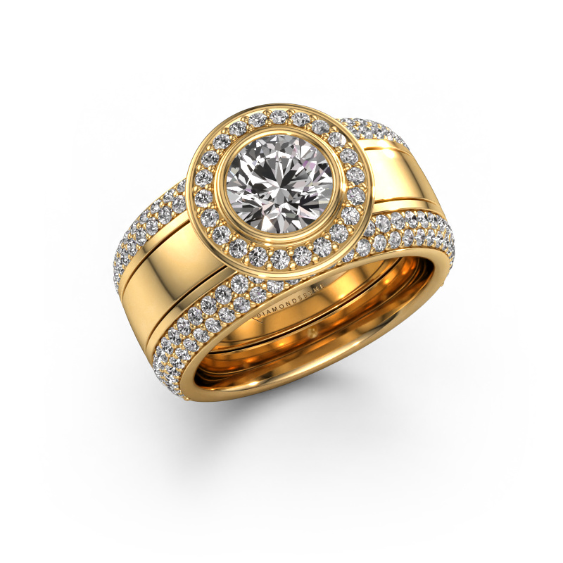 Image of Ring Roxie 585 gold Diamond 2.06 crt
