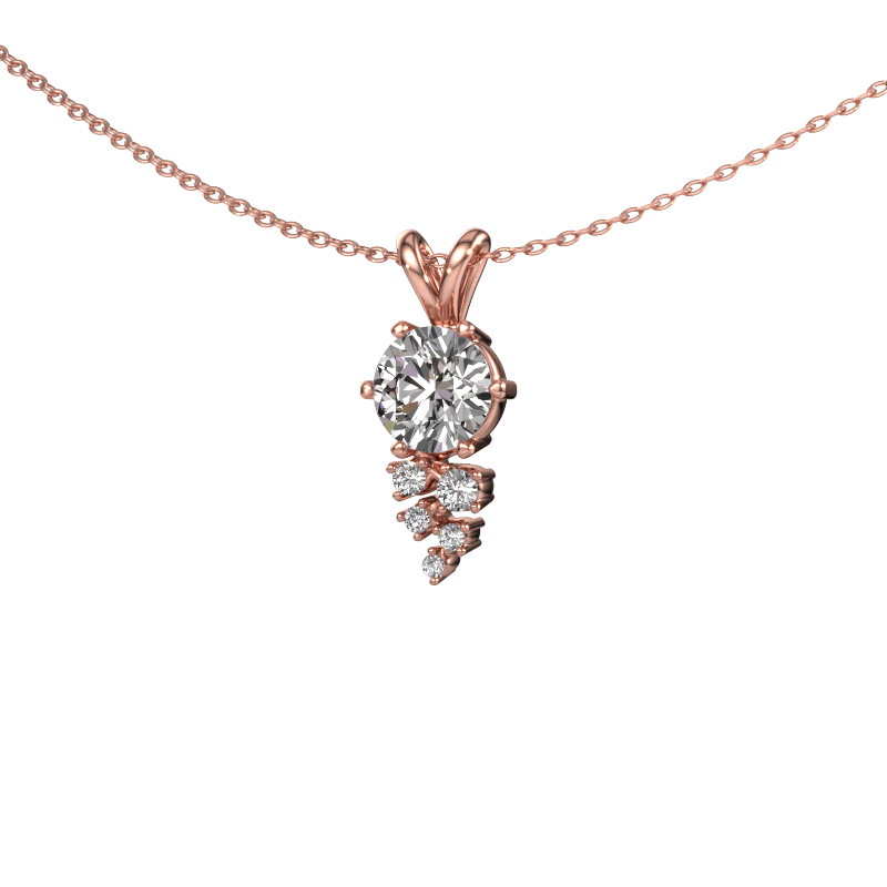 Image of Pendant Royce 585 rose gold Diamond 1.102 crt