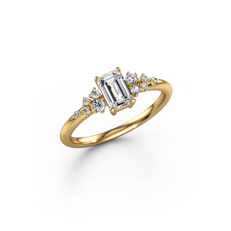 Image of Engagement ring Royce EME 585 gold Diamond 0.833 crt