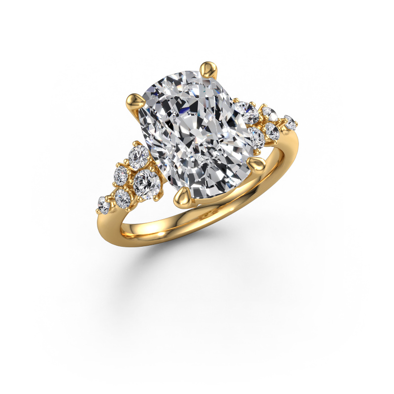Image of Engagement ring Royce CSH 585 gold Lab grown diamond 5.39 crt