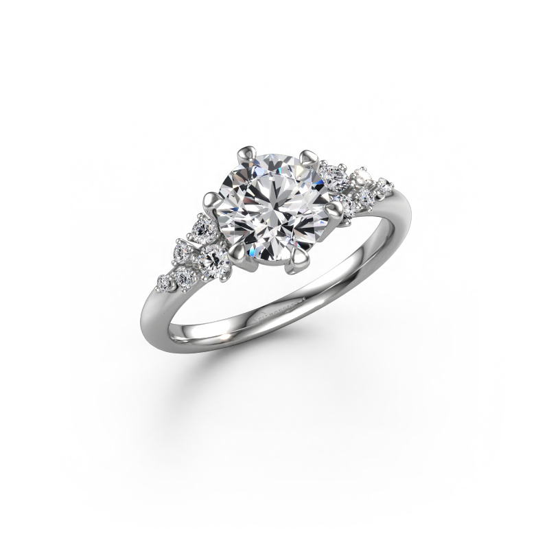 Bild von Verlobungsring Royce RND 950 Platin Lab-grown Diamant 1.703 crt