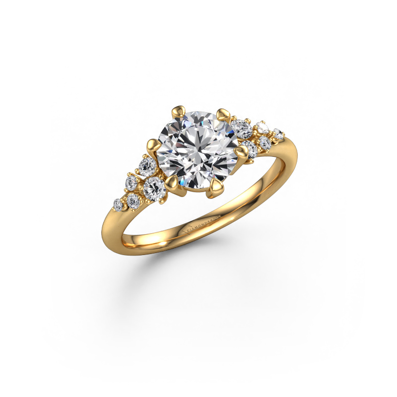Image of Engagement ring Royce RND 585 gold Diamond 1.703 crt