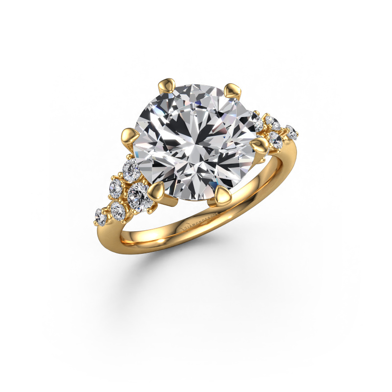 Image of Engagement ring Royce RND 585 gold Lab grown diamond 5.39 crt
