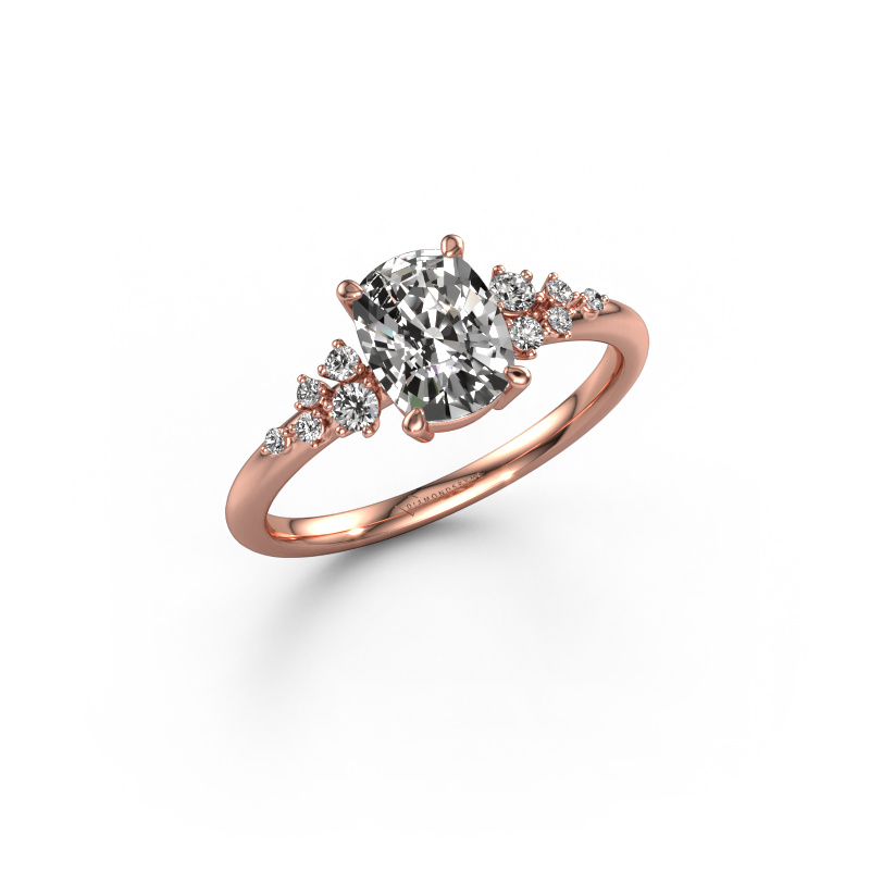 Image of Engagement ring Royce CSH 585 rose gold Diamond 1.383 crt