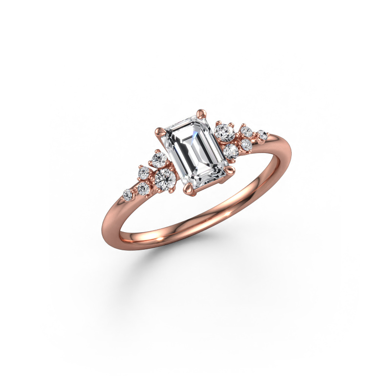 Bild von Verlobungsring Royce EME 585 Roségold Diamant 1.033 crt