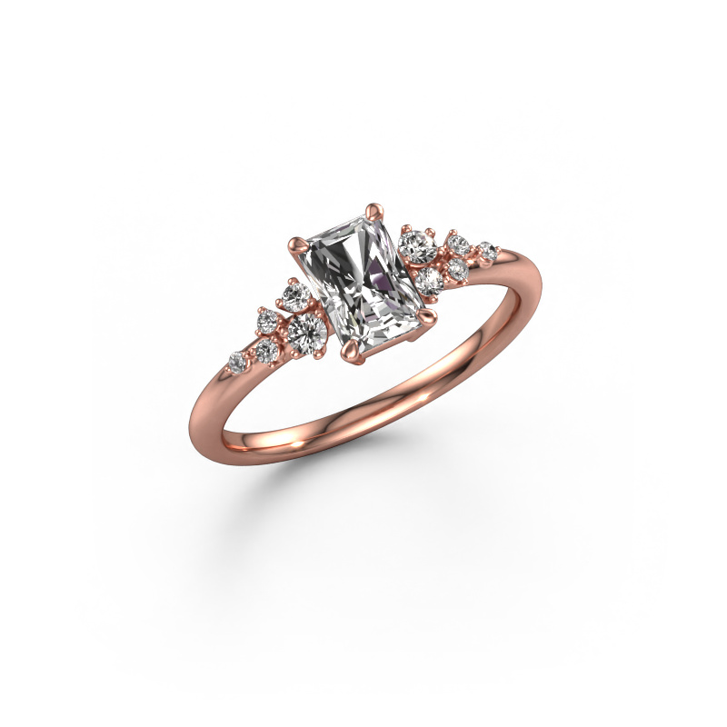 Bild von Verlobungsring Royce RAD 585 Roségold Lab-grown Diamant 0.883 crt