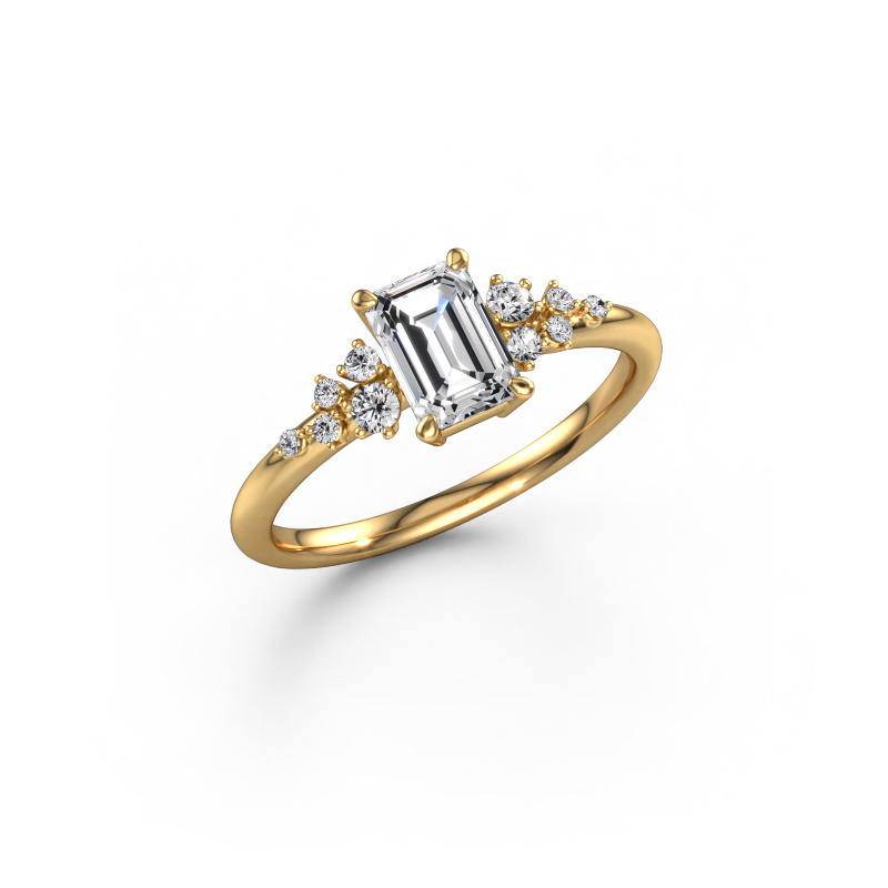 Image of Engagement ring Royce EME 585 gold Diamond 1.033 crt