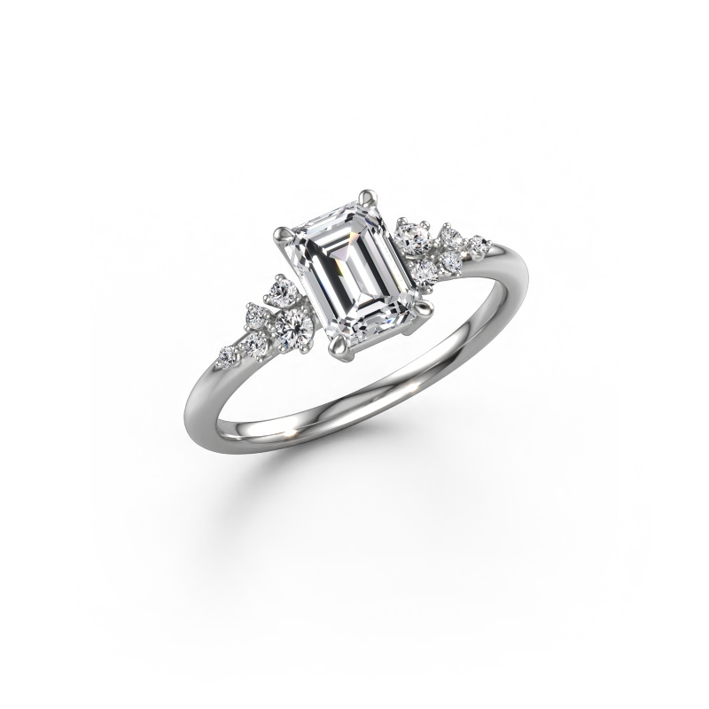 Bild von Verlobungsring Royce EME 585 Weißgold Lab-grown Diamant 1.283 crt