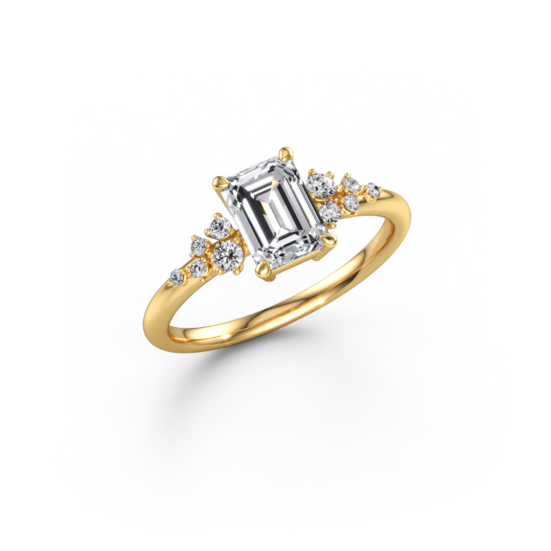 Image of Engagement ring Royce EME 585 gold Diamond 1.283 crt