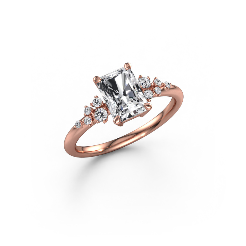 Image of Ring Royce RAD 585 rose gold Diamond 1.633 crt