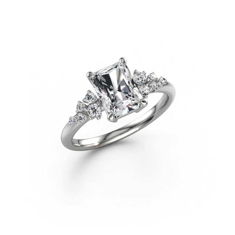 Afbeelding van Verlovingsring Royce RAD 585 witgoud Diamant 1.953 crt