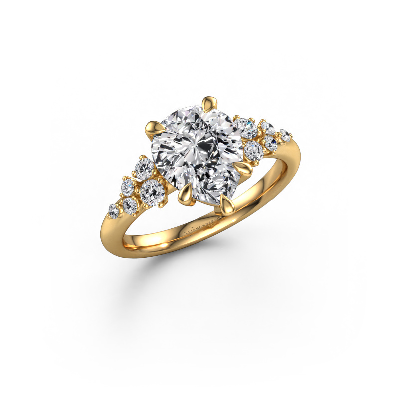 Image of Engagement ring Royce PER 585 gold Lab grown diamond 2.366 crt