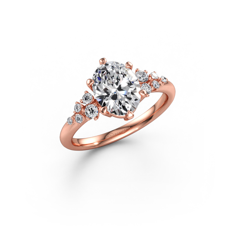 Bild av Ring Royce OVL 585 roséguld Diamant 1.985 crt
