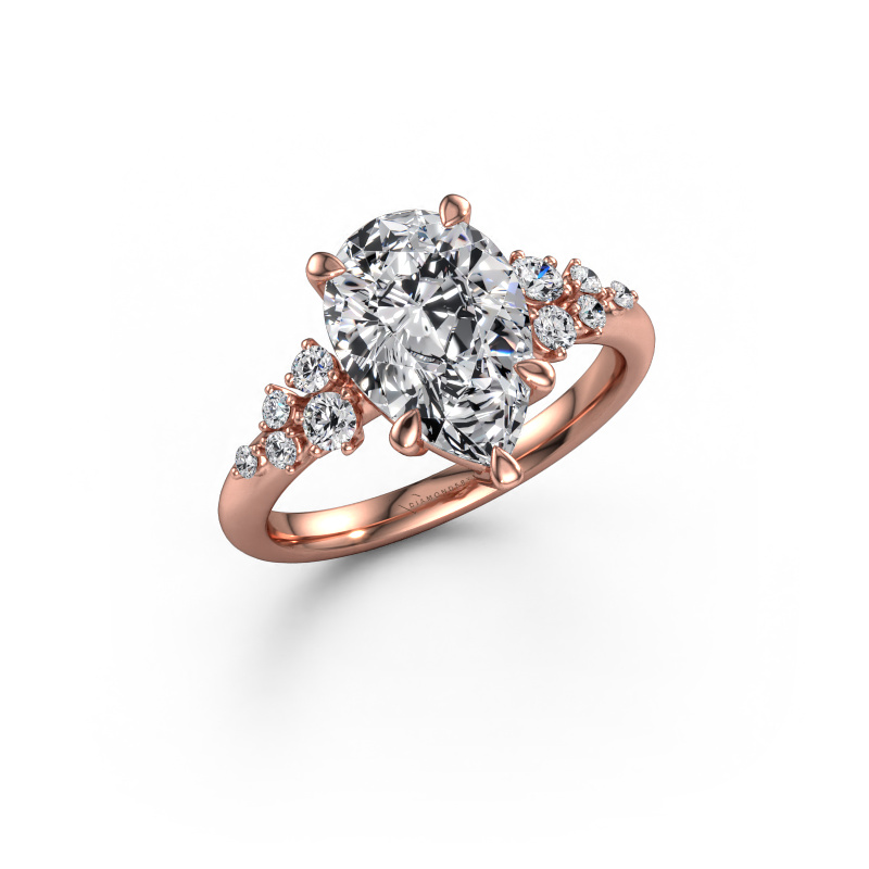 Bild von Verlobungsring Royce PER 585 Roségold Lab-grown Diamant 3.266 crt