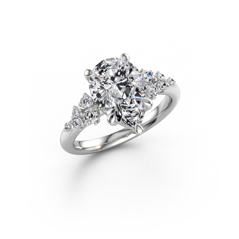 Immagine di Anello Royce PER 950 platino Diamante lab grown 3.266 crt