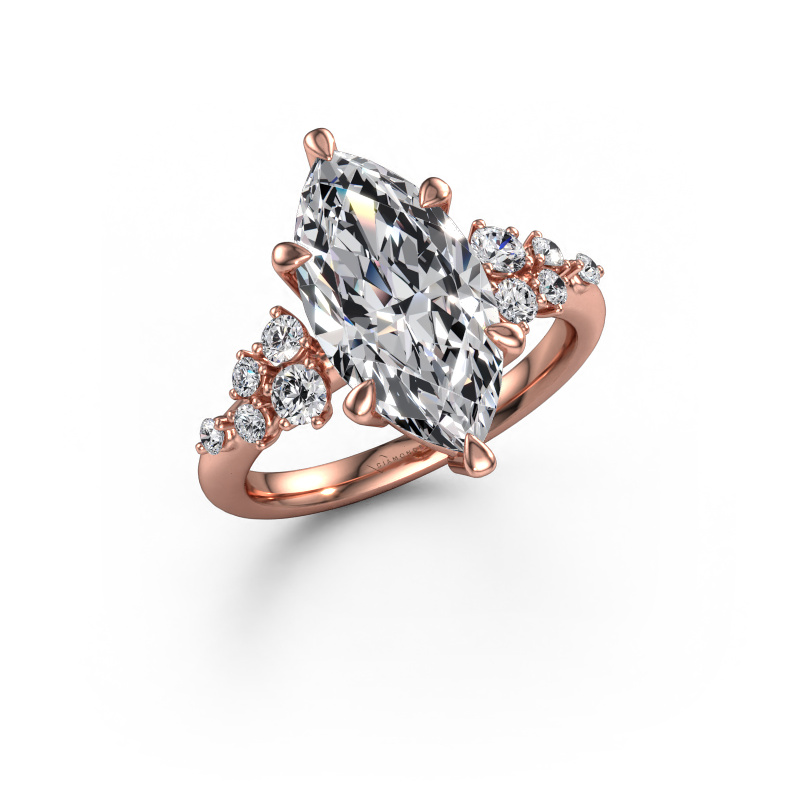 Afbeelding van Verlovingsring Royce MRQ 585 rosé goud Lab-grown diamant 4.250 crt
