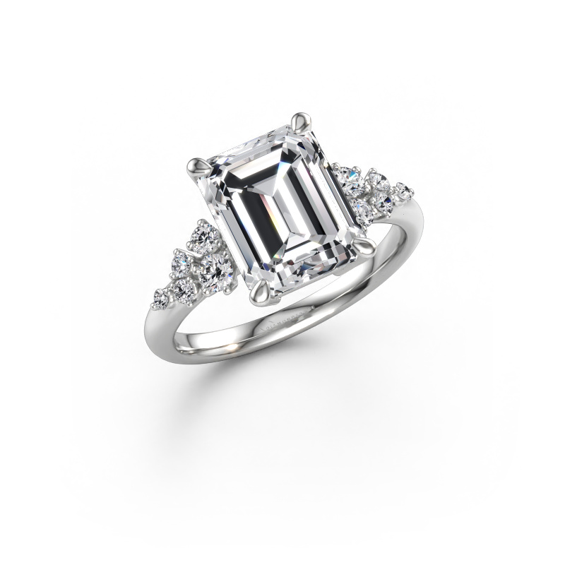 Image of Engagement ring Royce EME 950 platinum Diamond 3.766 crt