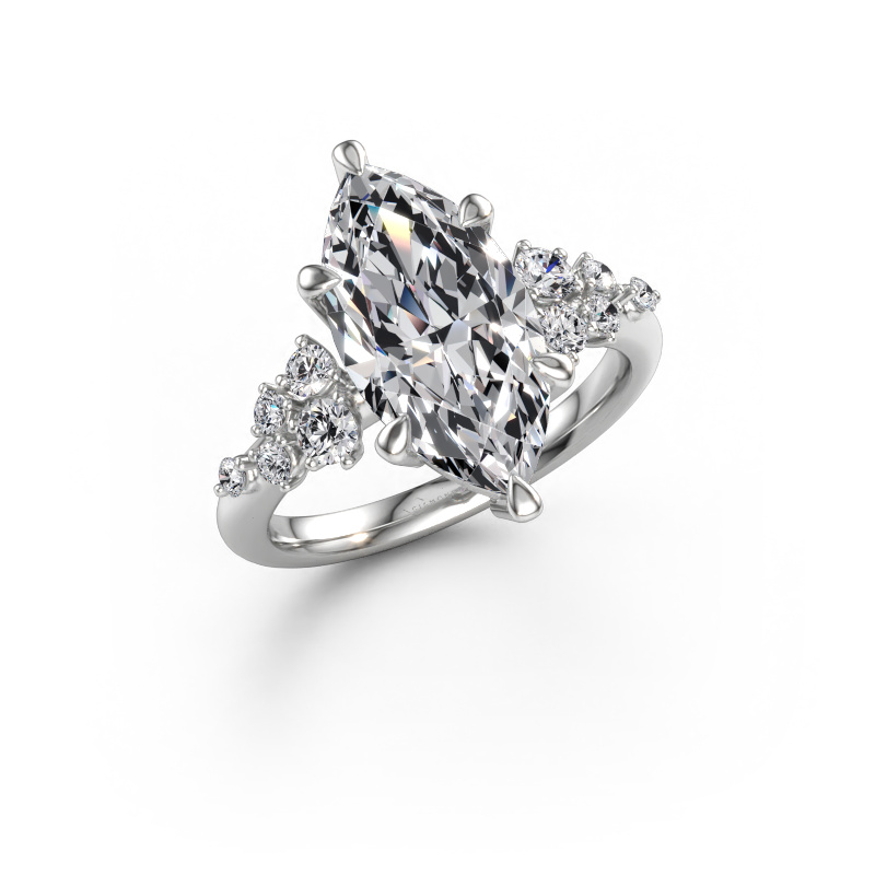 Immagine di Anello Royce MRQ 585 oro bianco Diamante lab grown 4.250 crt
