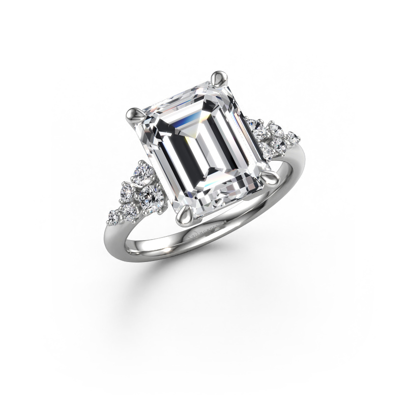 Bild von Verlobungsring Royce EME 950 Platin Lab-grown Diamant 5.476 crt