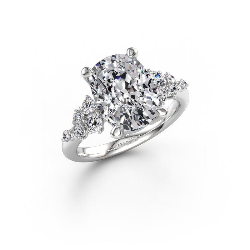 Image of Engagement ring Royce CSH 585 white gold Lab-grown diamond 4.89 crt