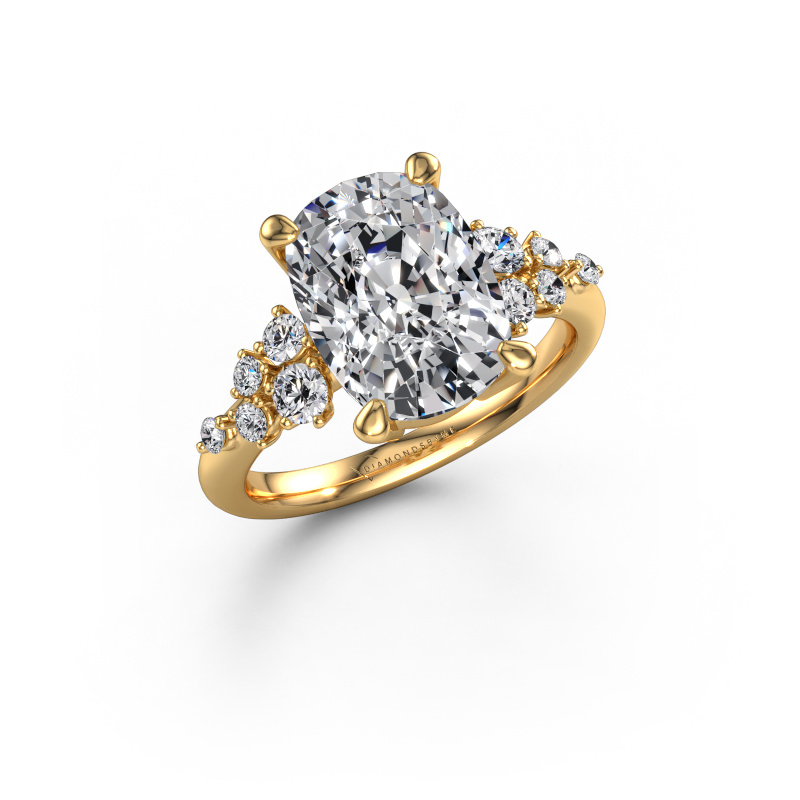 Image of Engagement ring Royce CSH 585 gold Lab grown diamond 4.89 crt