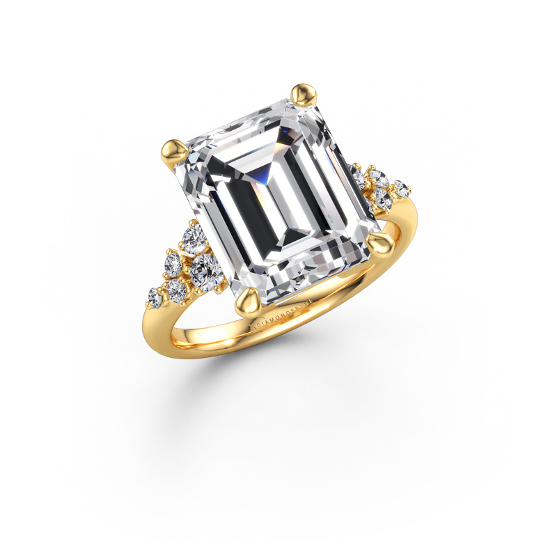 Image of Engagement ring Royce EME 585 gold Lab-grown diamond 6.266 crt