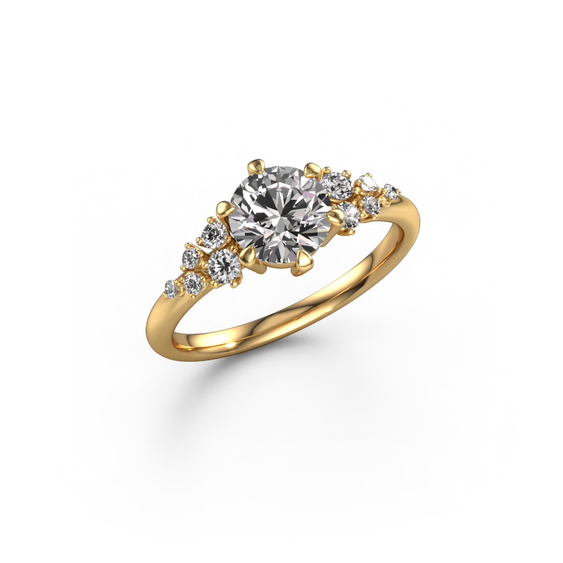 Image of Ring Royce RND 585 gold Diamond 1.203 crt