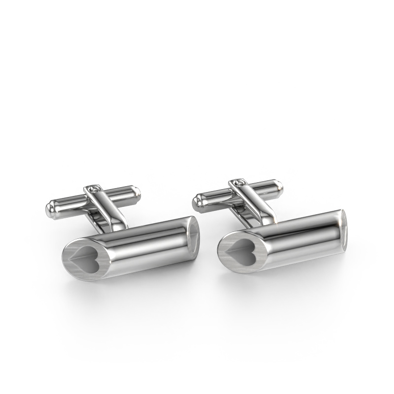 Image of Cufflinks Ruud A 585 white gold