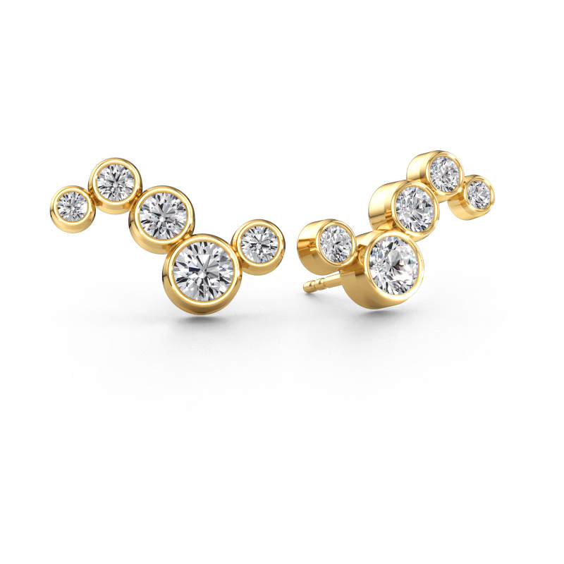 Image of Earrings Ryan 585 gold Diamond 1.71 crt