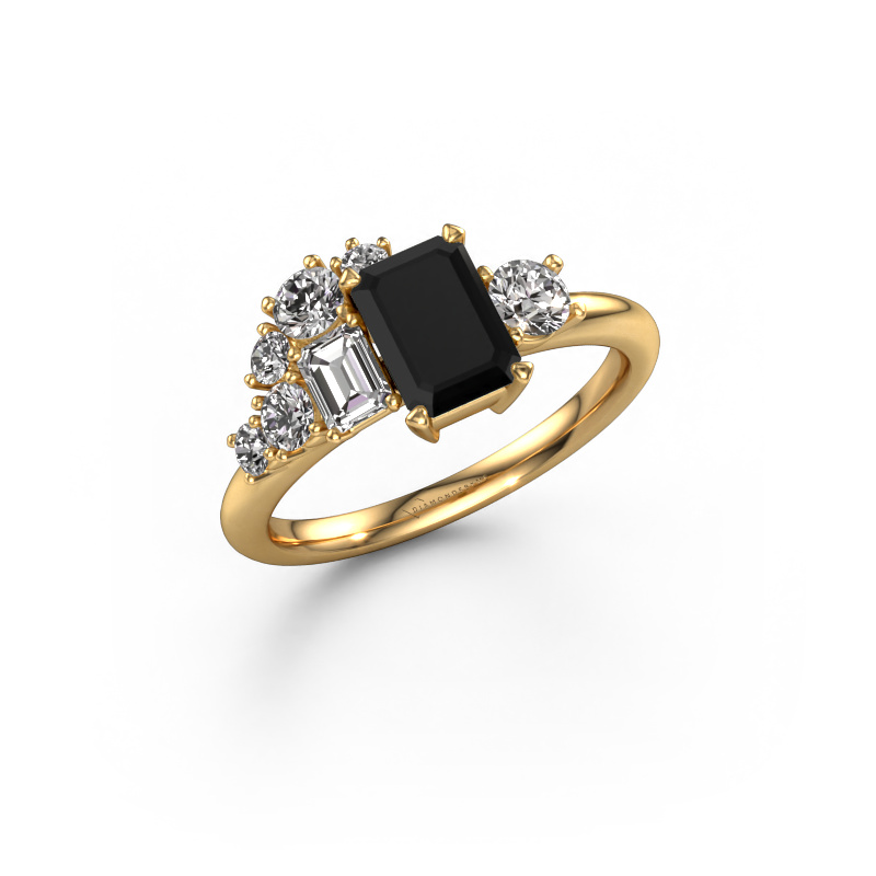 Bild von Ring Sabina 585 Gold Schwarz Diamant 2.090 crt