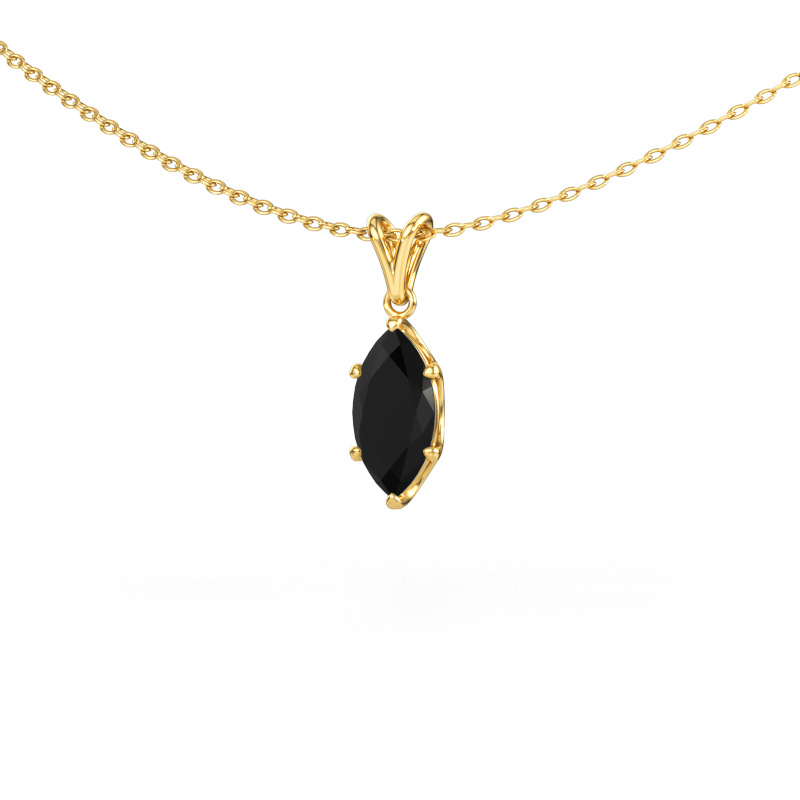Bild von Anhänger Sam MRQ 585 Gold Schwarz Diamant 1.20 crt