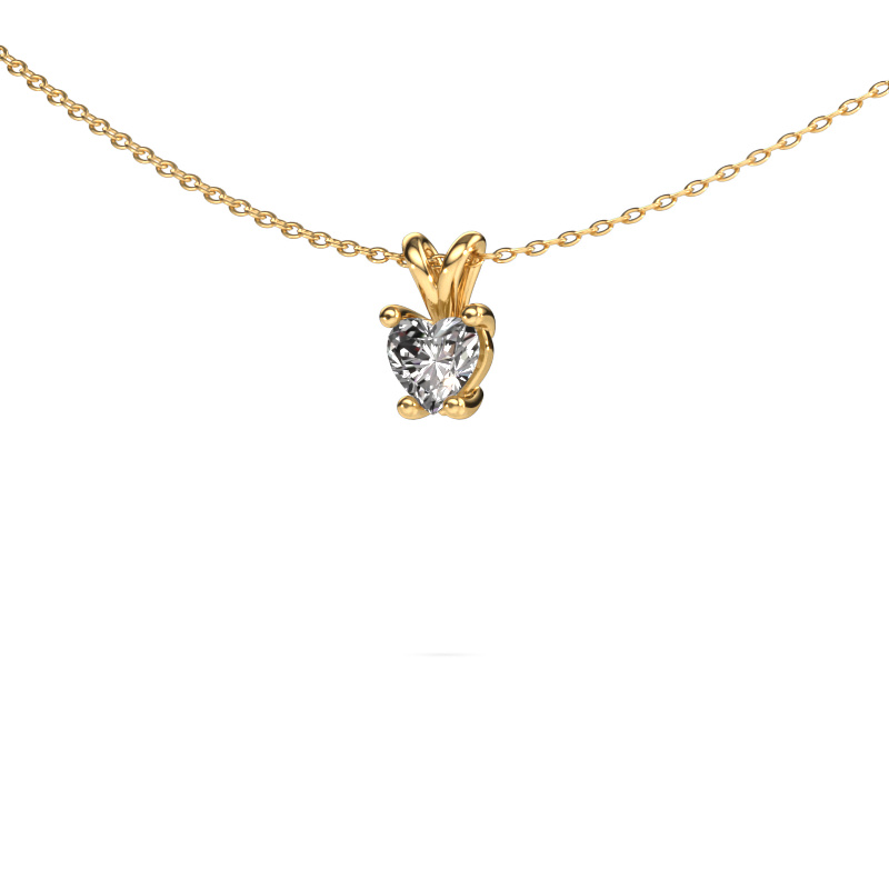 Bild von Anhänger Sam Heart 585 Gold Diamant 0.50 crt