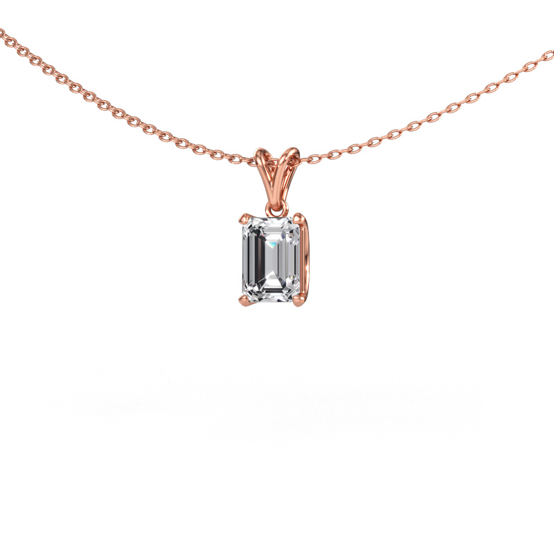 Image of Pendant Sam EME 585 rose gold Diamond 1.15 crt