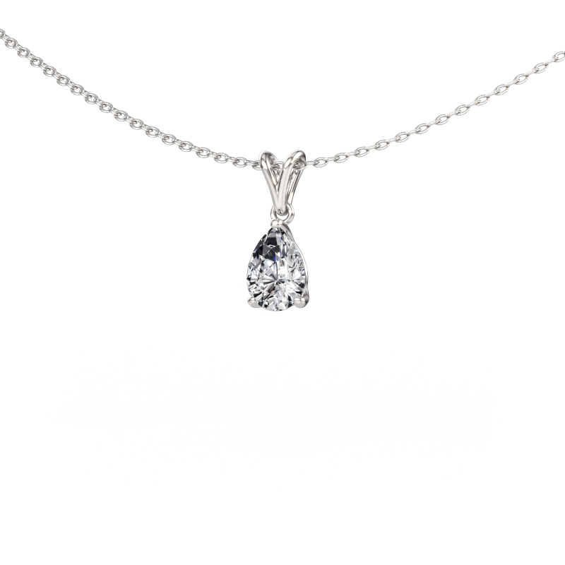 Image of Pendant Sam PER 950 platinum Lab grown diamond 0.65 crt