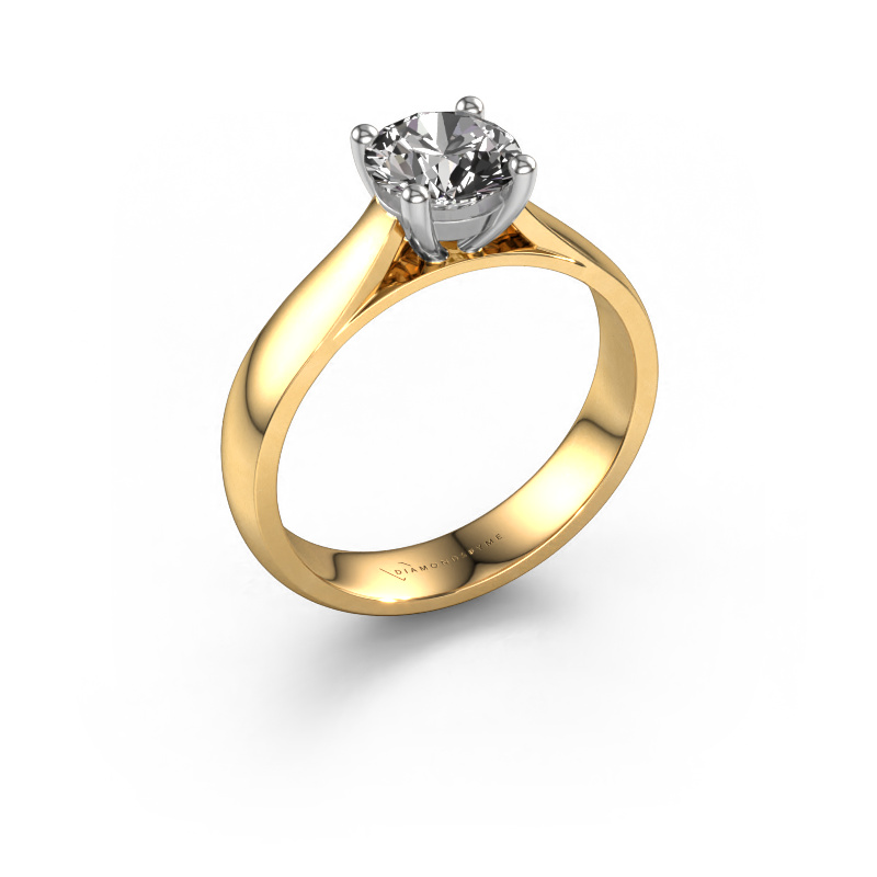 Image of Engagement ring Sam 585 gold Diamond 1.00 crt