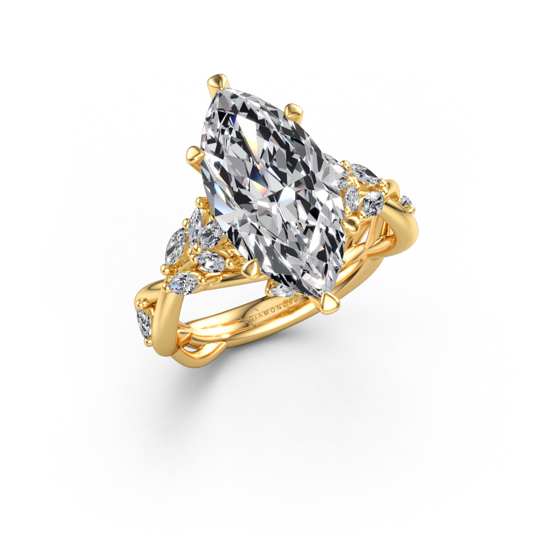 Immagine di Anello di fidanzamento Samantha MRQ 585 oro Diamante lab grown 4.26 crt