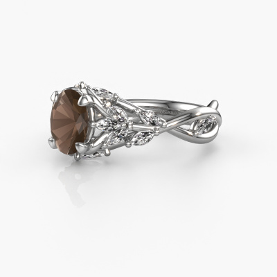 Smoky quartz clearance engagement ring