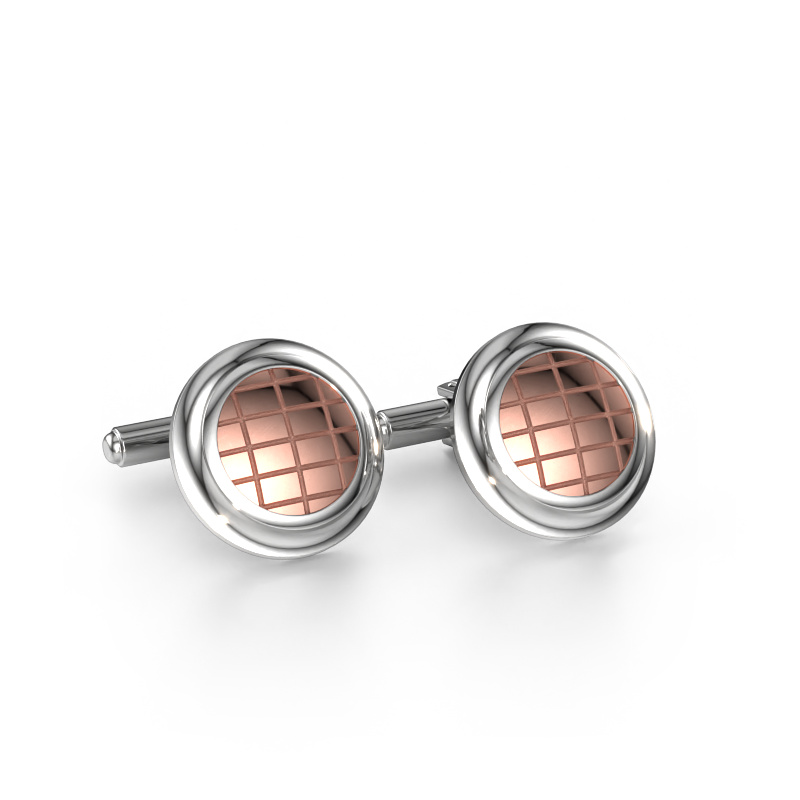 Image of Cufflinks Sancho 585 white gold