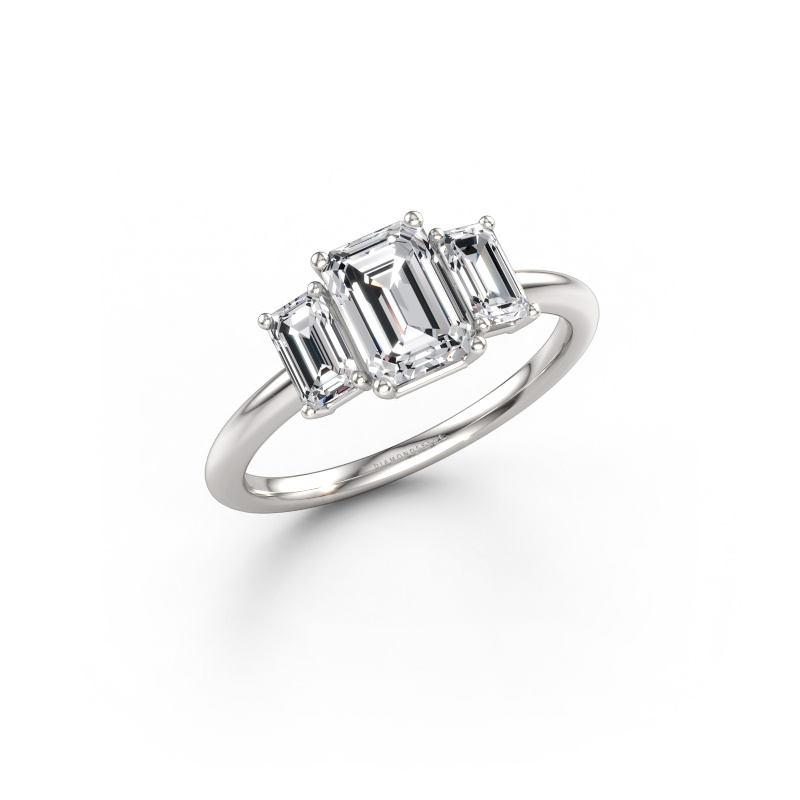 Immagine di Anello di fidanzamento Sandra 950 platino Diamante 1.73 crt