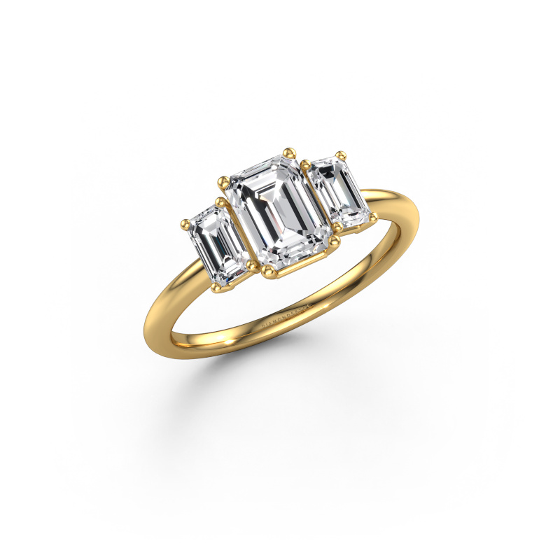 Image of Engagement ring Sandra 585 gold Lab grown diamond 1.73 crt