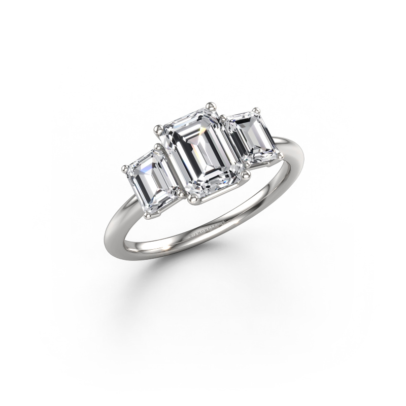 Image of Engagement ring Sandra 950 platinum Diamond 2.08 crt