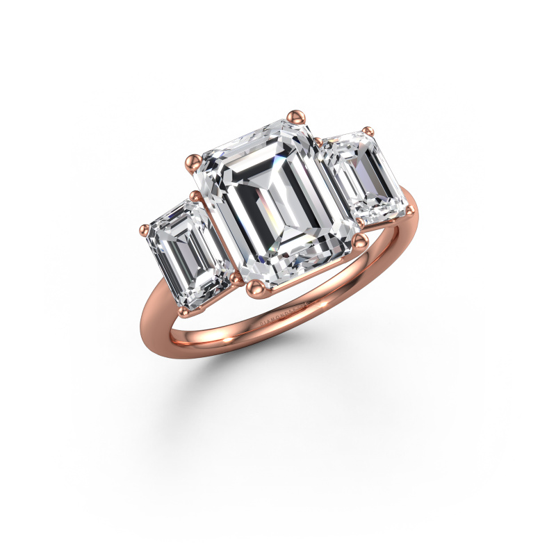 Bild von Verlobungsring Sandra 585 Roségold Lab-grown Diamant 5.30 crt
