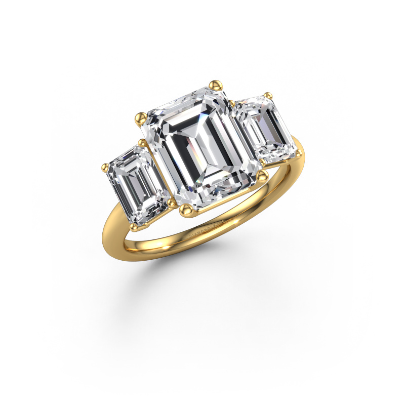 Bild von Verlobungsring Sandra 585 Gold Lab-grown Diamant 5.30 crt
