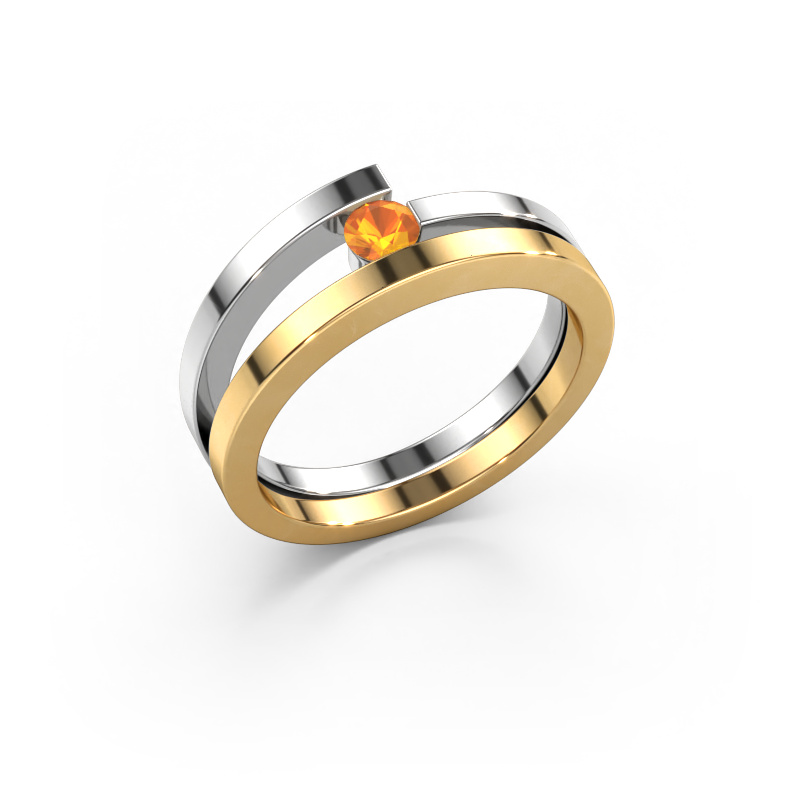 Image of Ring Sandy 585 gold Citrin 3.4 mm